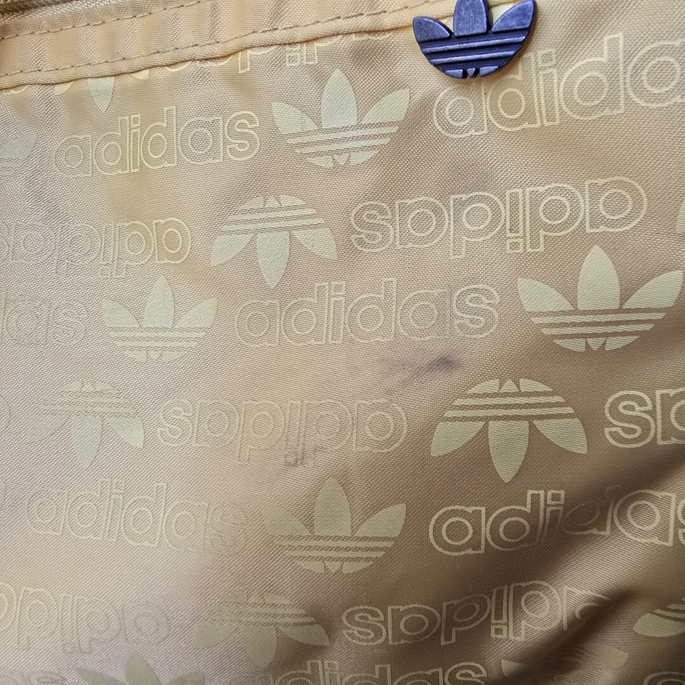 Adidas Duffle Bag Set X2 Yellow Travel Bag Purse Medium - Picture 7 of 15